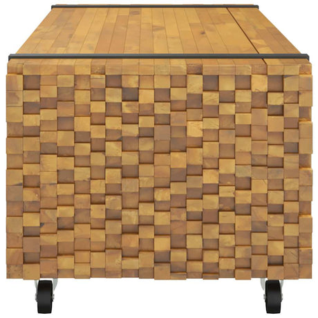 Coffee Table 110X45X35 Cm Solid Wood Teak