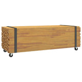 Coffee Table 110X45X35 Cm Solid Wood Teak