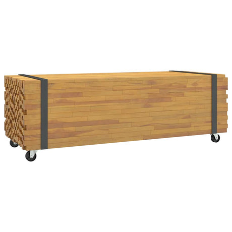Coffee Table 110X45X35 Cm Solid Wood Teak