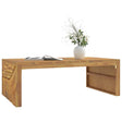 Coffee Table 110X60X38 Cm Solid Wood Teak
