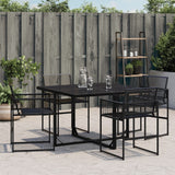Garden Chairs 4 Pcs Poly Rattan