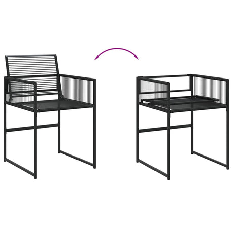 Garden Chairs 4 Pcs Poly Rattan
