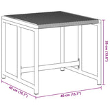Garden Stools 4 Pcs