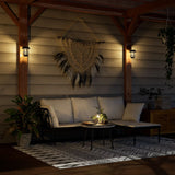 Solar Outdoor Wall Lanterns 4 Pcs
