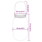 Solar Glass Light For Outdoor 12 Pcs Warm White