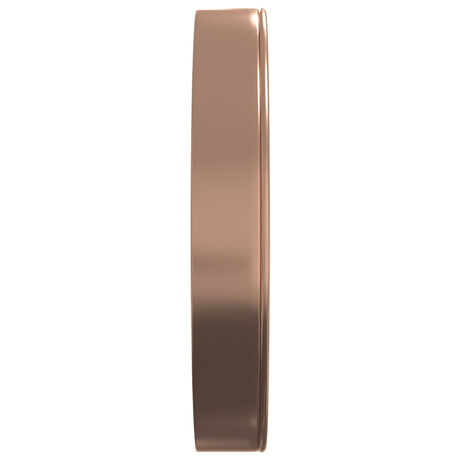 Wall Clock Gold And Ø29.5 Cm Polystyrene And Glass