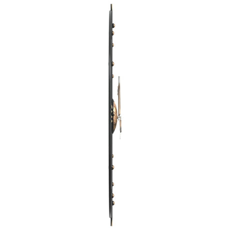 Wall Clock Black Ø60 Cm Iron