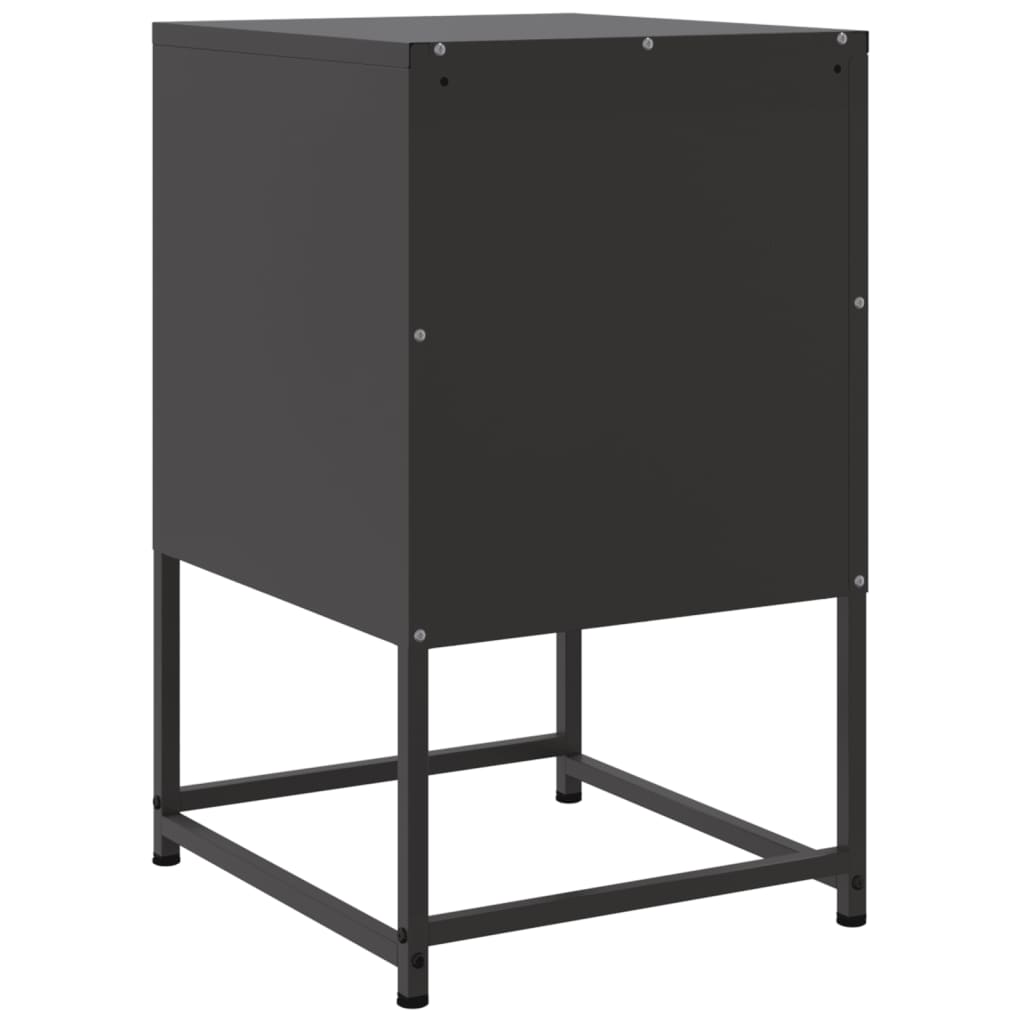 Bedside Cabinet 36X39X60.5 Cm Steel