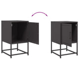 Bedside Cabinet 36X39X60.5 Cm Steel