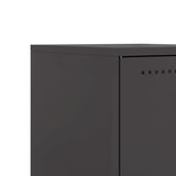 Bedside Cabinet 36X39X60.5 Cm Steel