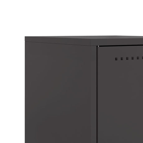Bedside Cabinet 36X39X60.5 Cm Steel
