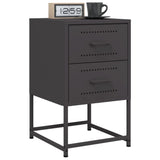 Bedside Cabinets 2 Pcs 36X39X60.5 Cm Steel