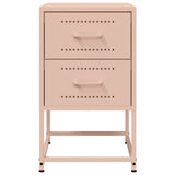 Bedside Cabinets 2 Pcs 36X39X60.5 Cm Steel