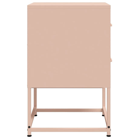 Bedside Cabinets 2 Pcs 36X39X60.5 Cm Steel