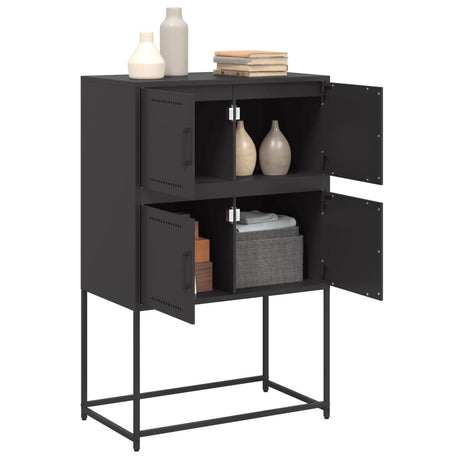 Sideboard 68.5X38.5X107 Cm Steel