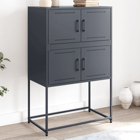 Sideboard 68.5X38.5X107 Cm Steel