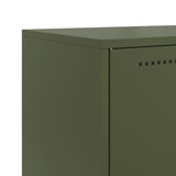 Sideboard Olive 68.5X38.5X123.5 Cm Steel