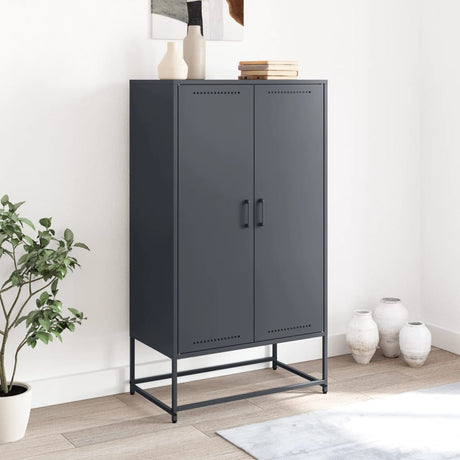 Highboard 68.5X38.5X123.5 Cm Steel