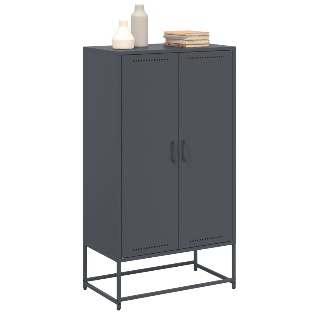 Highboard 68.5X38.5X123.5 Cm Steel