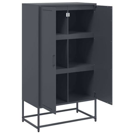 Highboard 68.5X38.5X123.5 Cm Steel