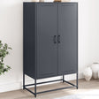 Highboard 68.5X38.5X123.5 Cm Steel