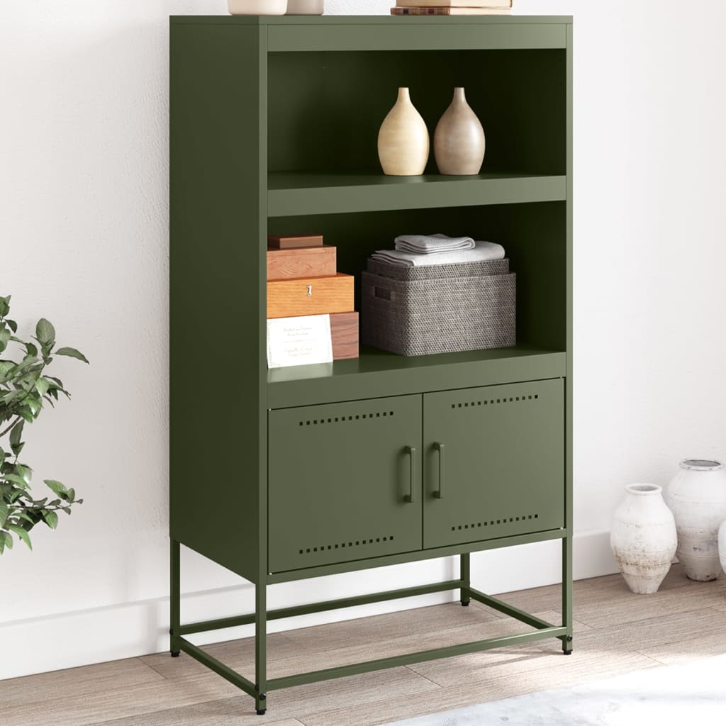 Highboard 68.5X38.5X123.5 Cm Steel