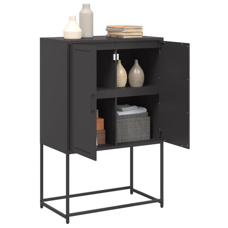 Highboard 68.5X38.5X107 Cm Steel