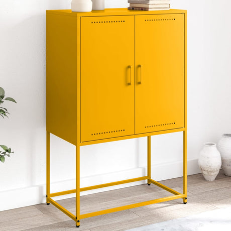 Highboard 68.5X38.5X107 Cm Steel