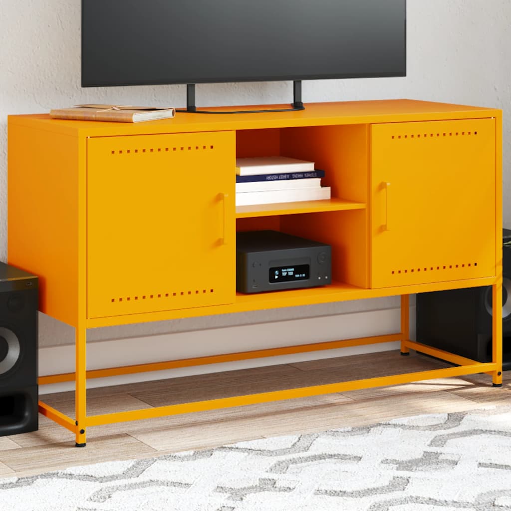 Tv Cabinet Olive 100.5X39X60.5 Cm Steel