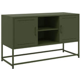 Tv Cabinet Olive 100.5X39X60.5 Cm Steel