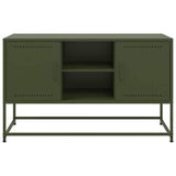 Tv Cabinet Olive 100.5X39X60.5 Cm Steel