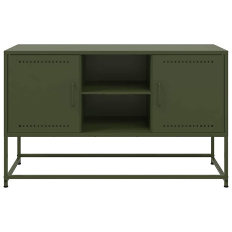 Tv Cabinet Olive 100.5X39X60.5 Cm Steel