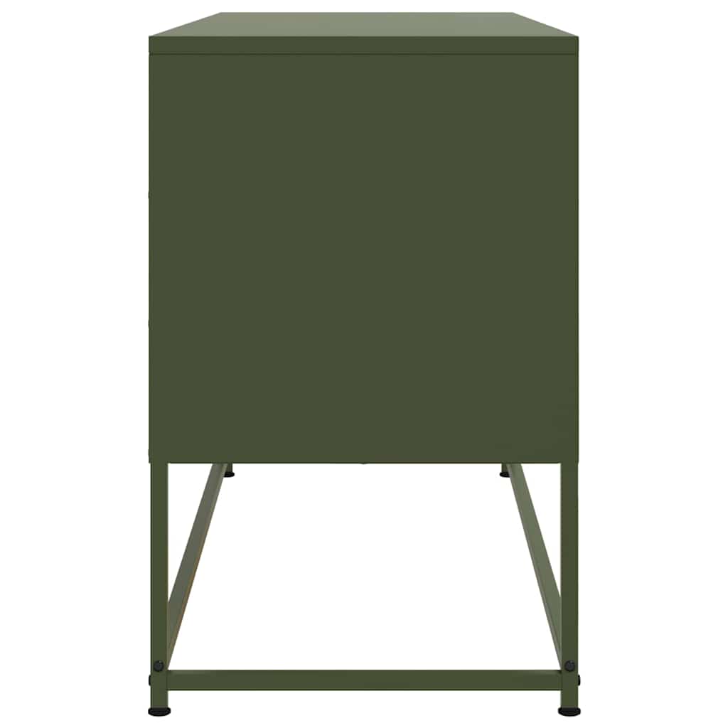 Tv Cabinet Olive 100.5X39X60.5 Cm Steel
