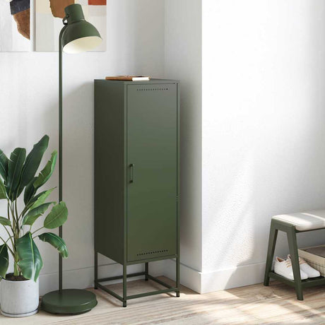 Highboard Olive 36X39X123 Cm Steel