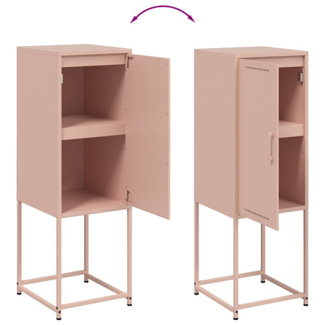Highboard 36X39X107 Cm Steel