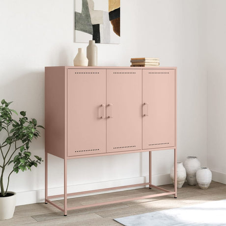 Highboard 100.5X39X107 Cm Steel