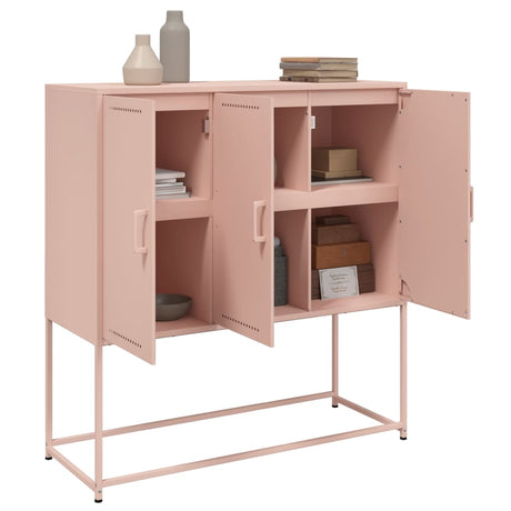 Highboard 100.5X39X107 Cm Steel