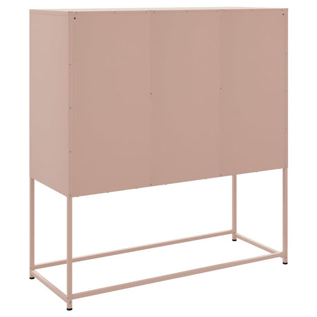 Highboard 100.5X39X107 Cm Steel