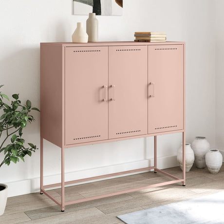Highboard 100.5X39X107 Cm Steel