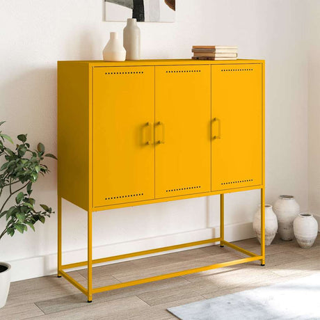 Highboard 100.5X39X107 Cm Steel