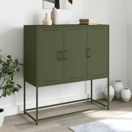 Highboard 100.5X39X107 Cm Steel