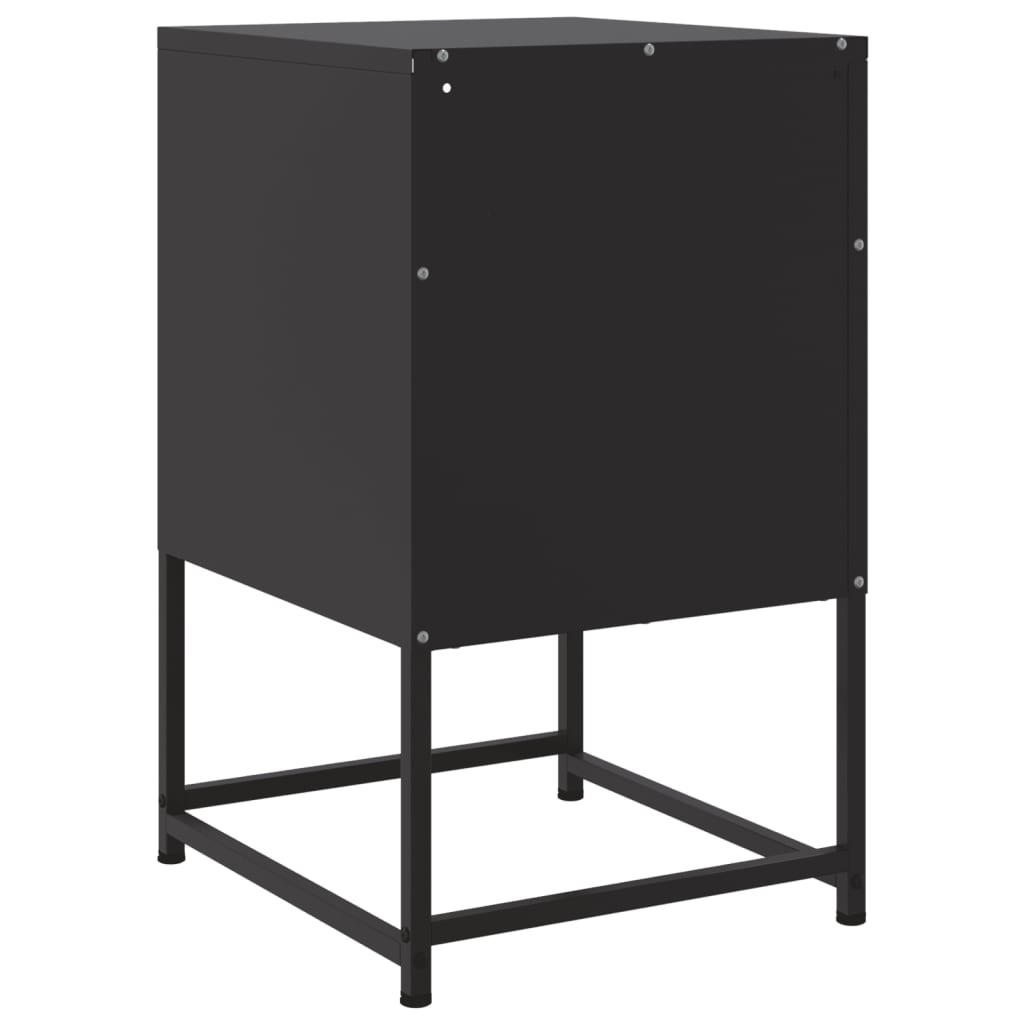 Bedside Cabinets 2 Pcs 36X39X60.5 Cm Steel