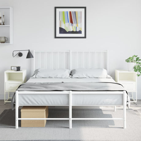 Bedside Cabinets 2 Pcs 36X39X60.5 Cm Steel