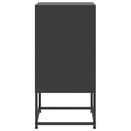 Bedside Cabinet 36X39X78 Cm Steel