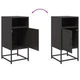Bedside Cabinet 36X39X78 Cm Steel