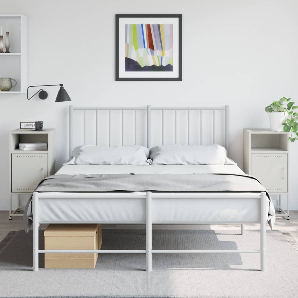 Bedside Cabinet 36X39X78 Cm Steel