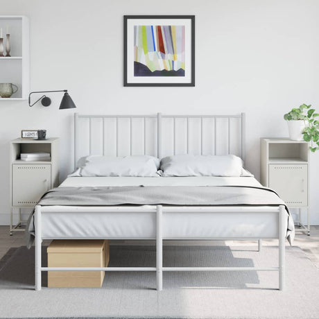 Bedside Cabinet 36X39X78 Cm Steel