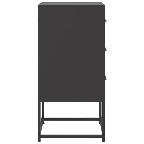 Bedside Cabinets 2 Pcs 36X39X78 Cm Steel