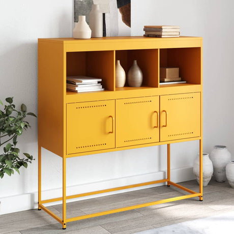 Sideboard Olive 100.5X39X107 Cm Steel