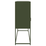 Sideboard Olive 100.5X39X107 Cm Steel